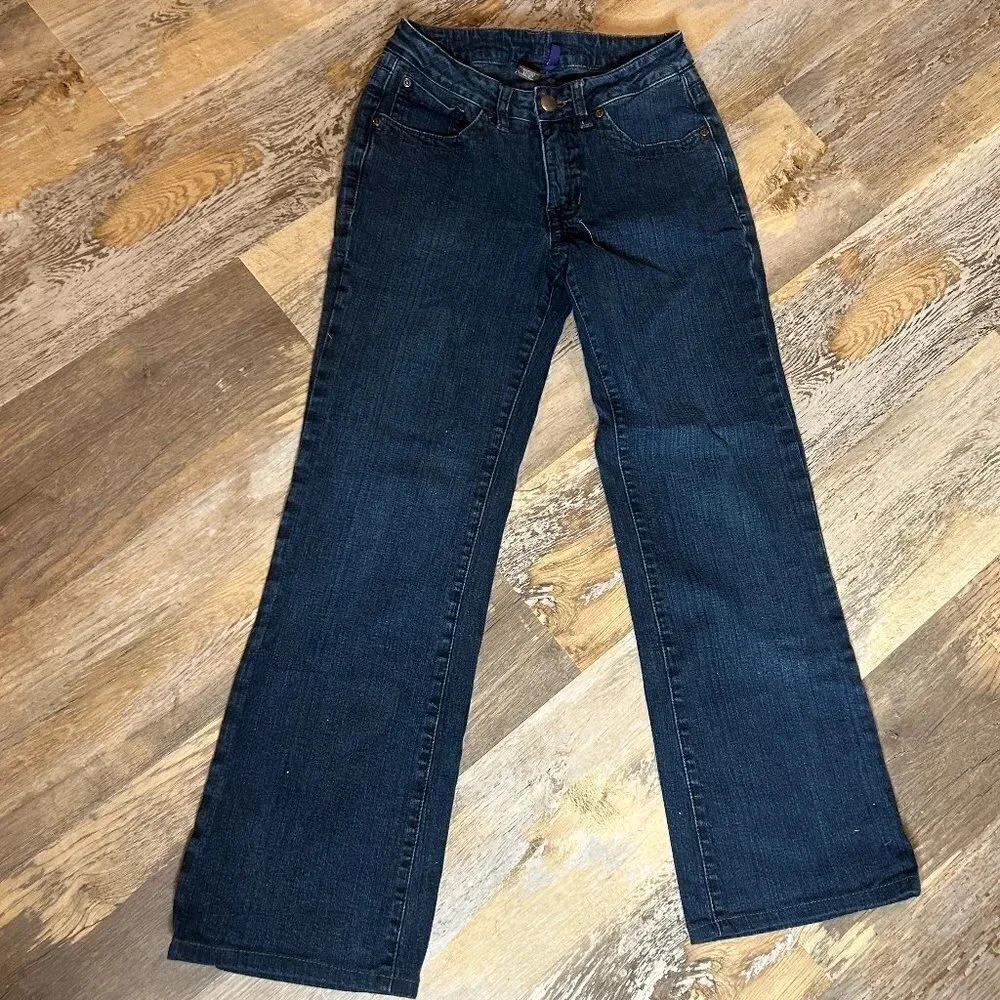 JAG Dark Wash Stretch Denim Jeans Medium Rise Size 6